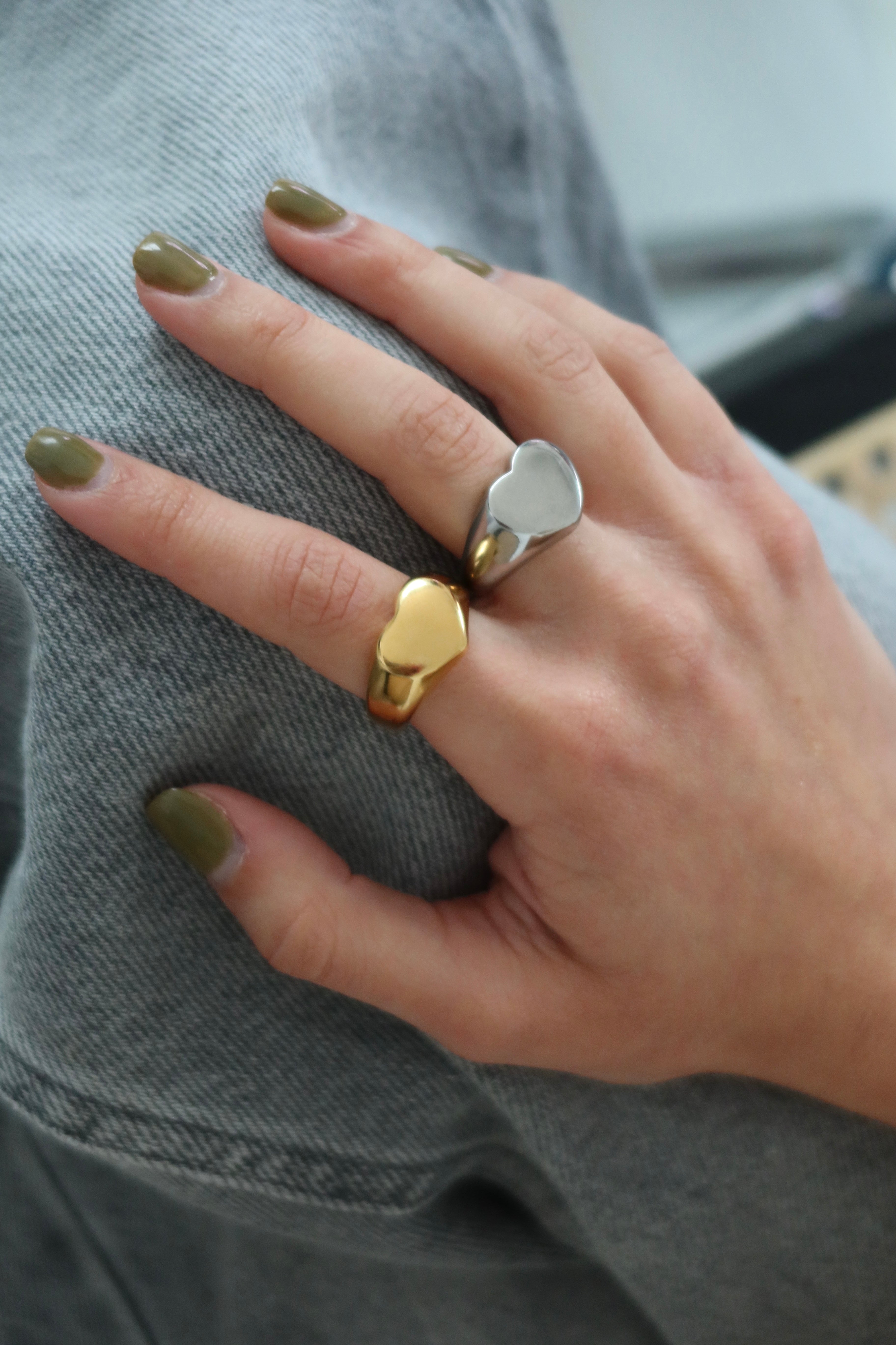 Anillo Heart Personalizable