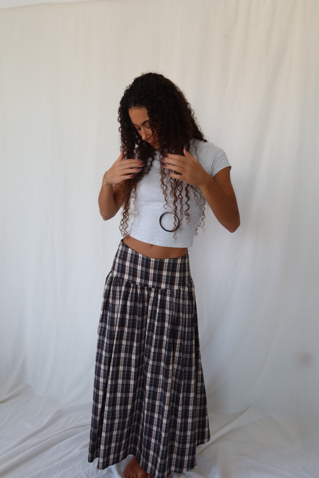 Falda Cuadros