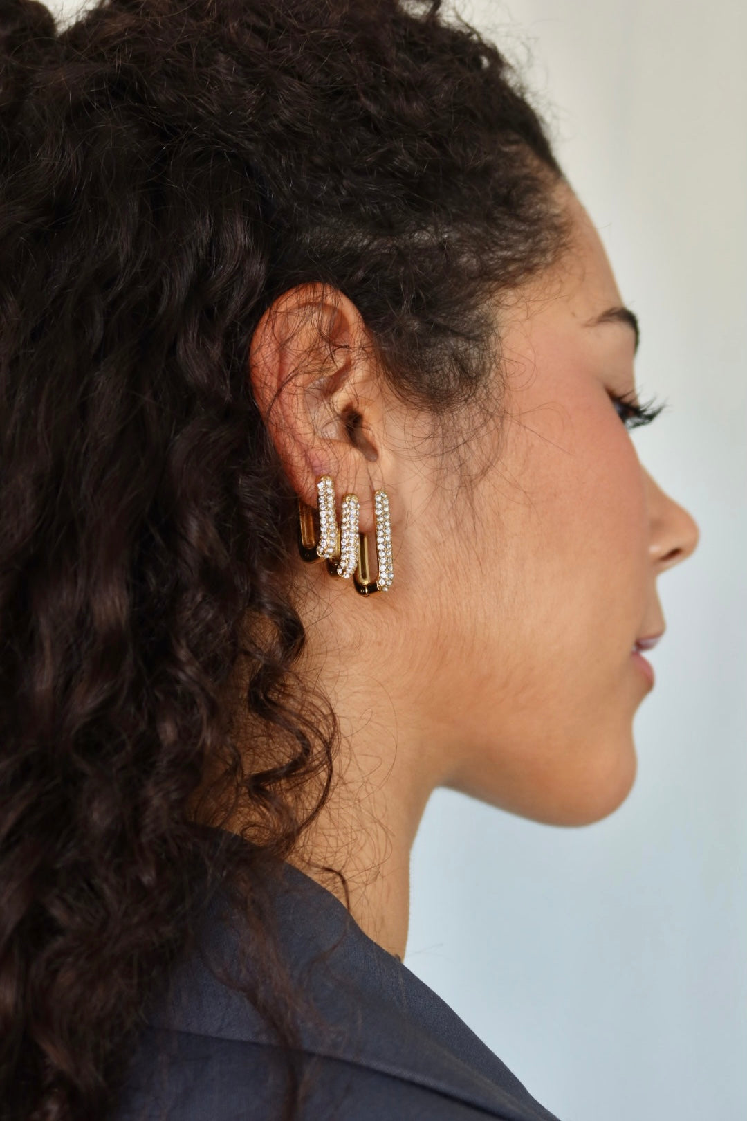 Aros Oval Brillo