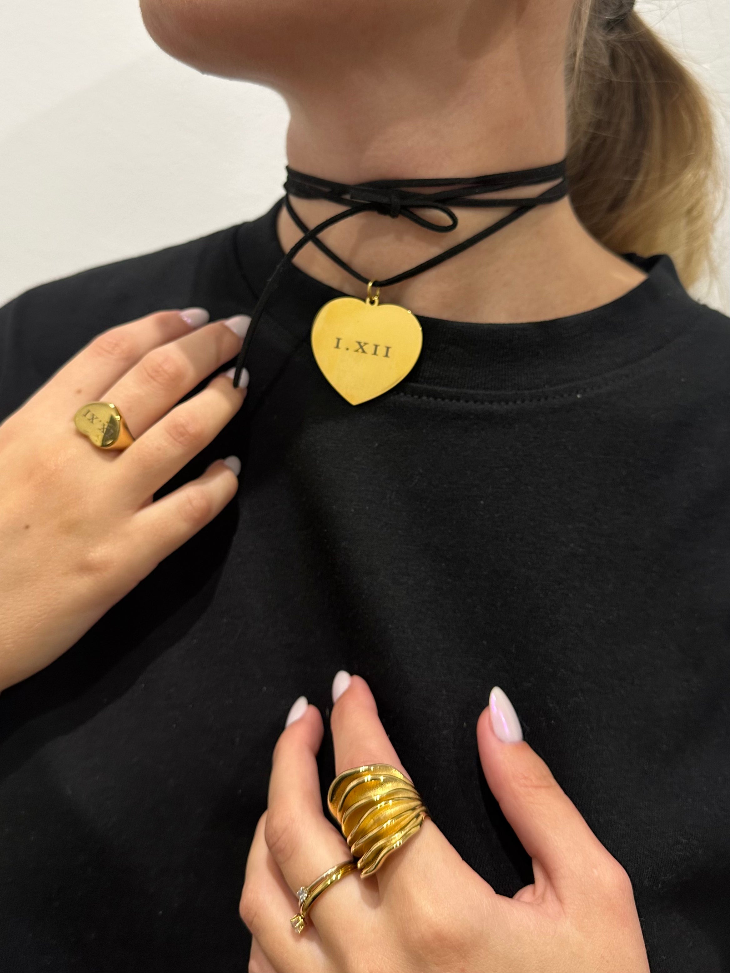 Collar Heart Personalizable
