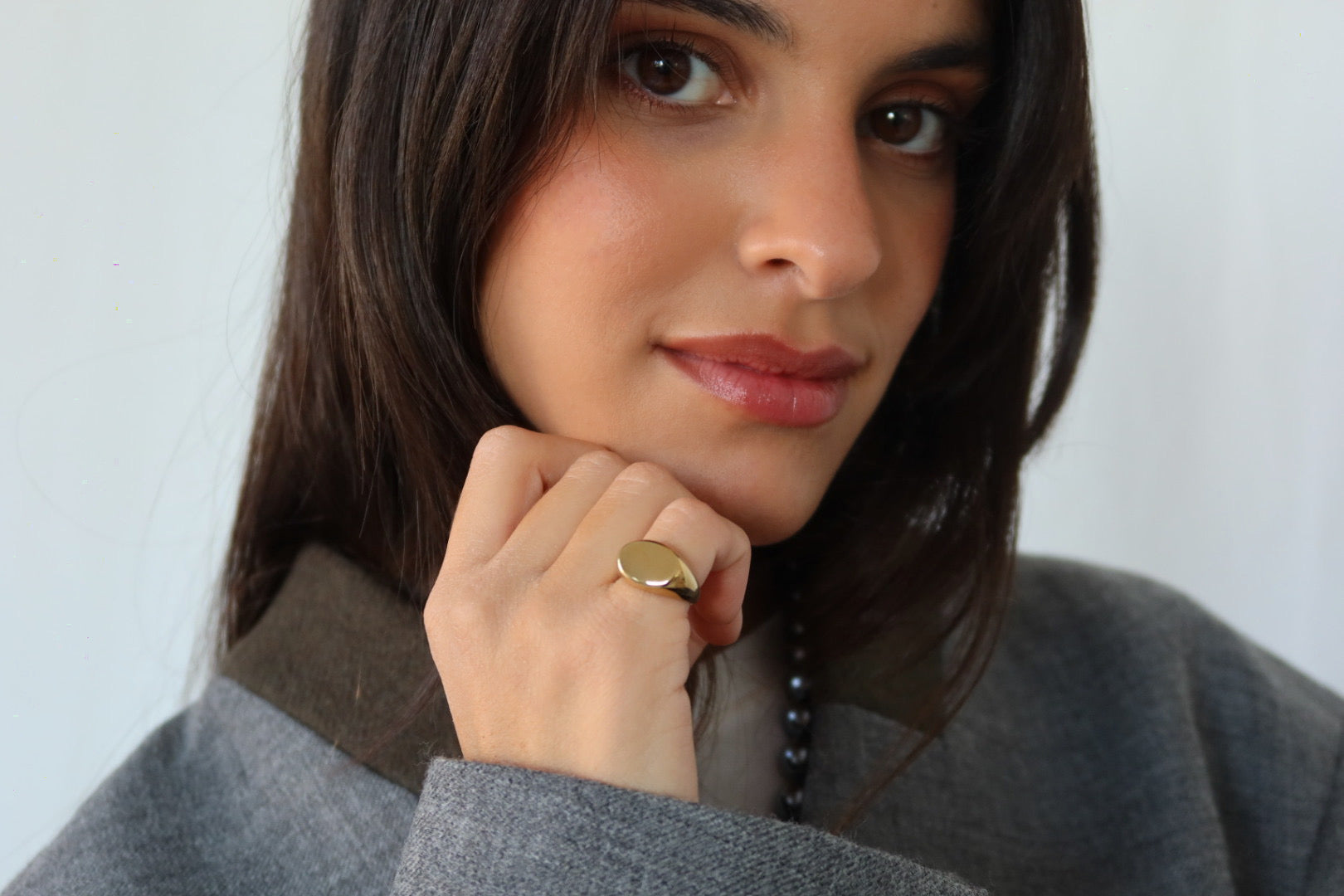 Anillo Sello Ovalado Personalizable
