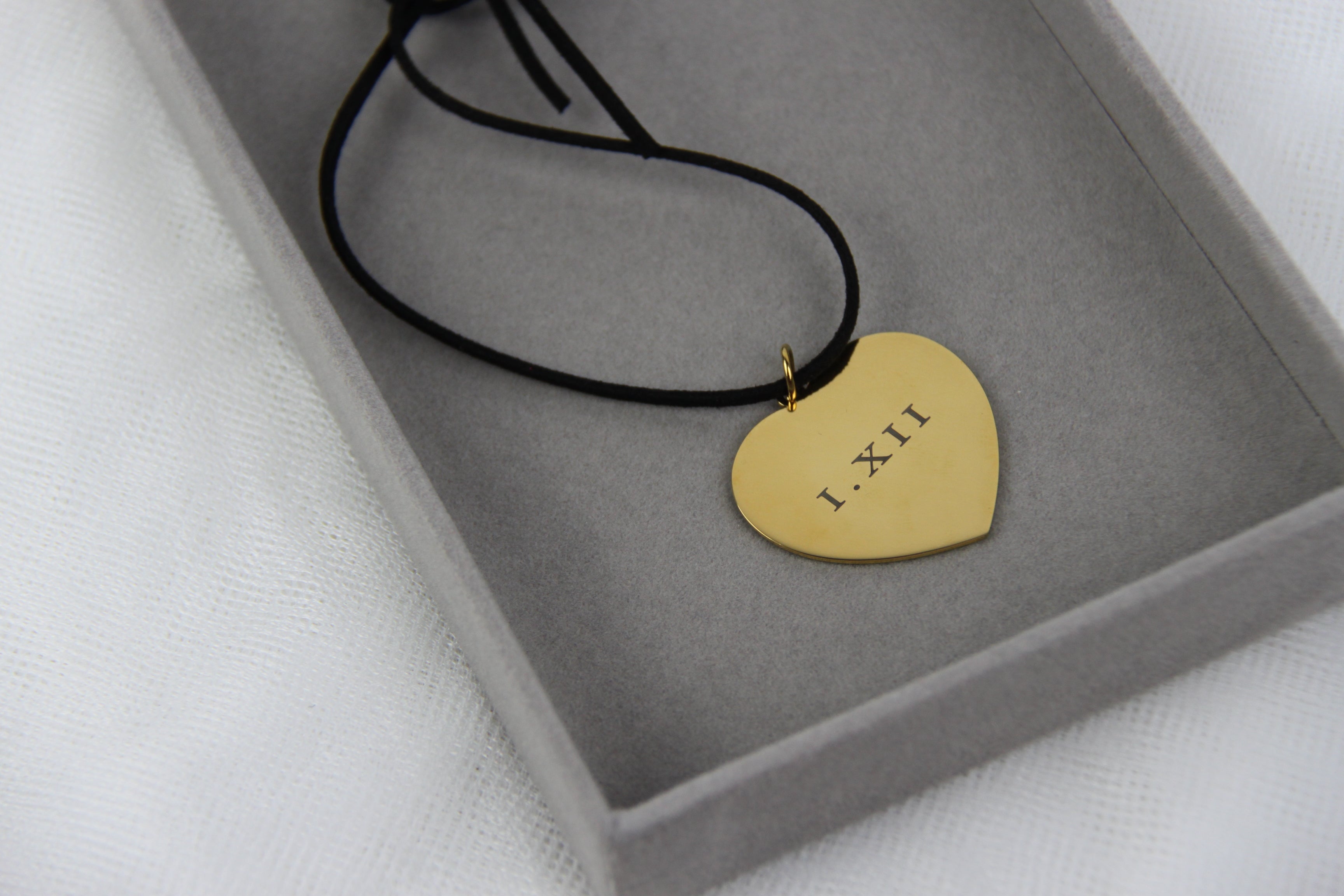 Collar Heart Personalizable