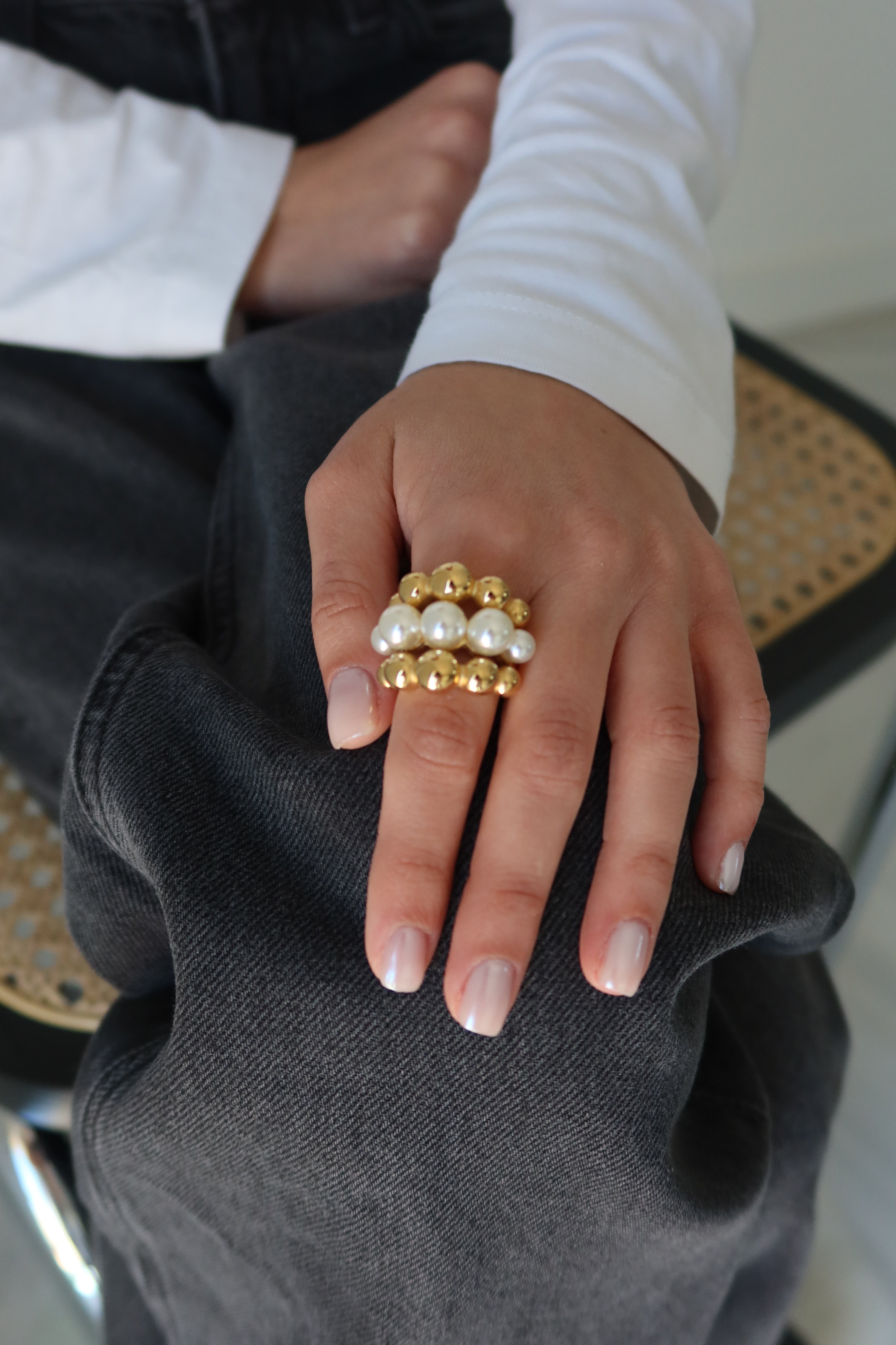 Anillo Perla