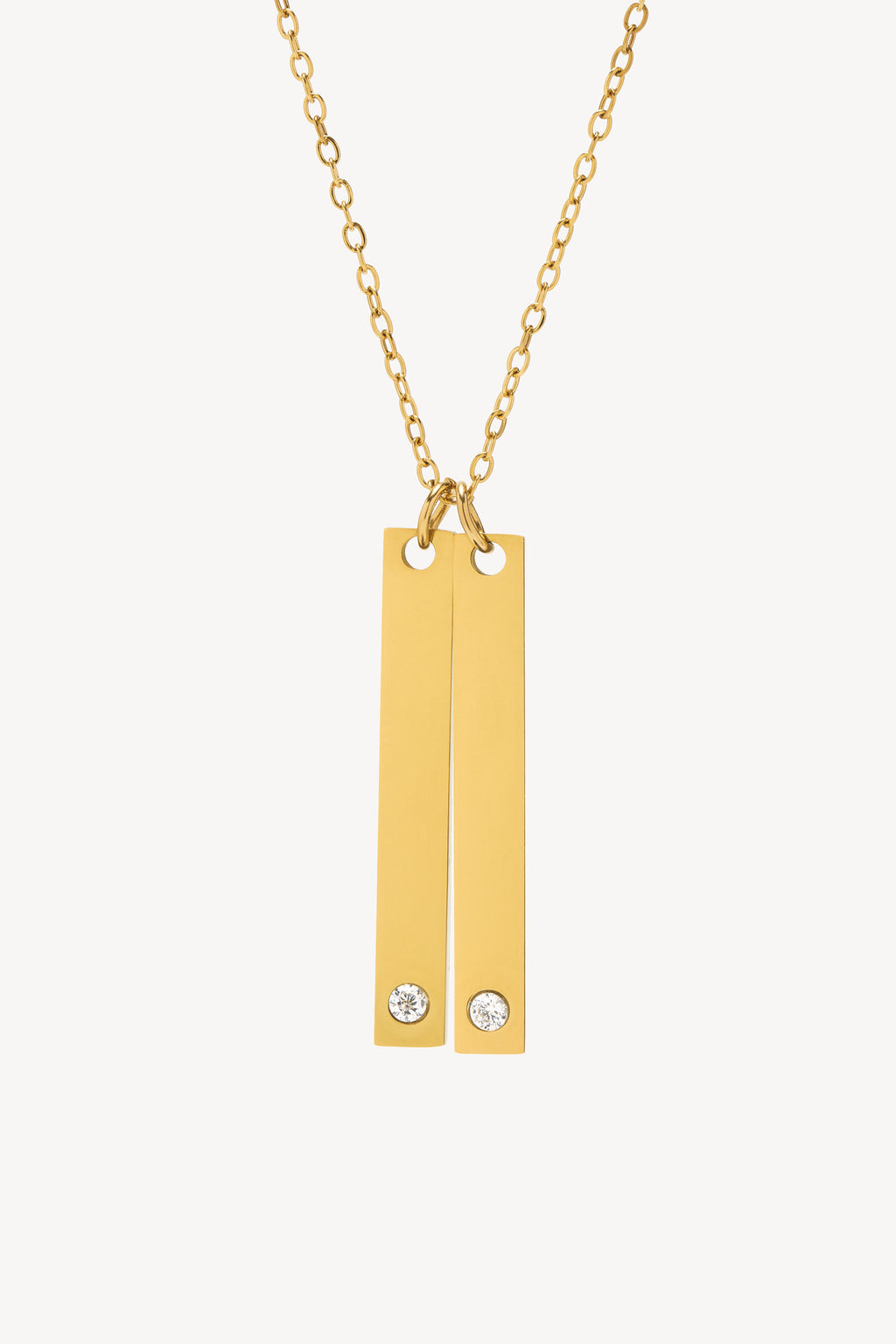 Collar Doble Circonita