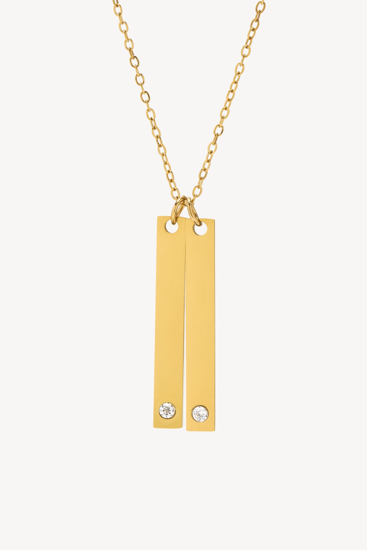 Collar Doble Circonita