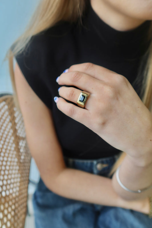 Anillo Black Meñique