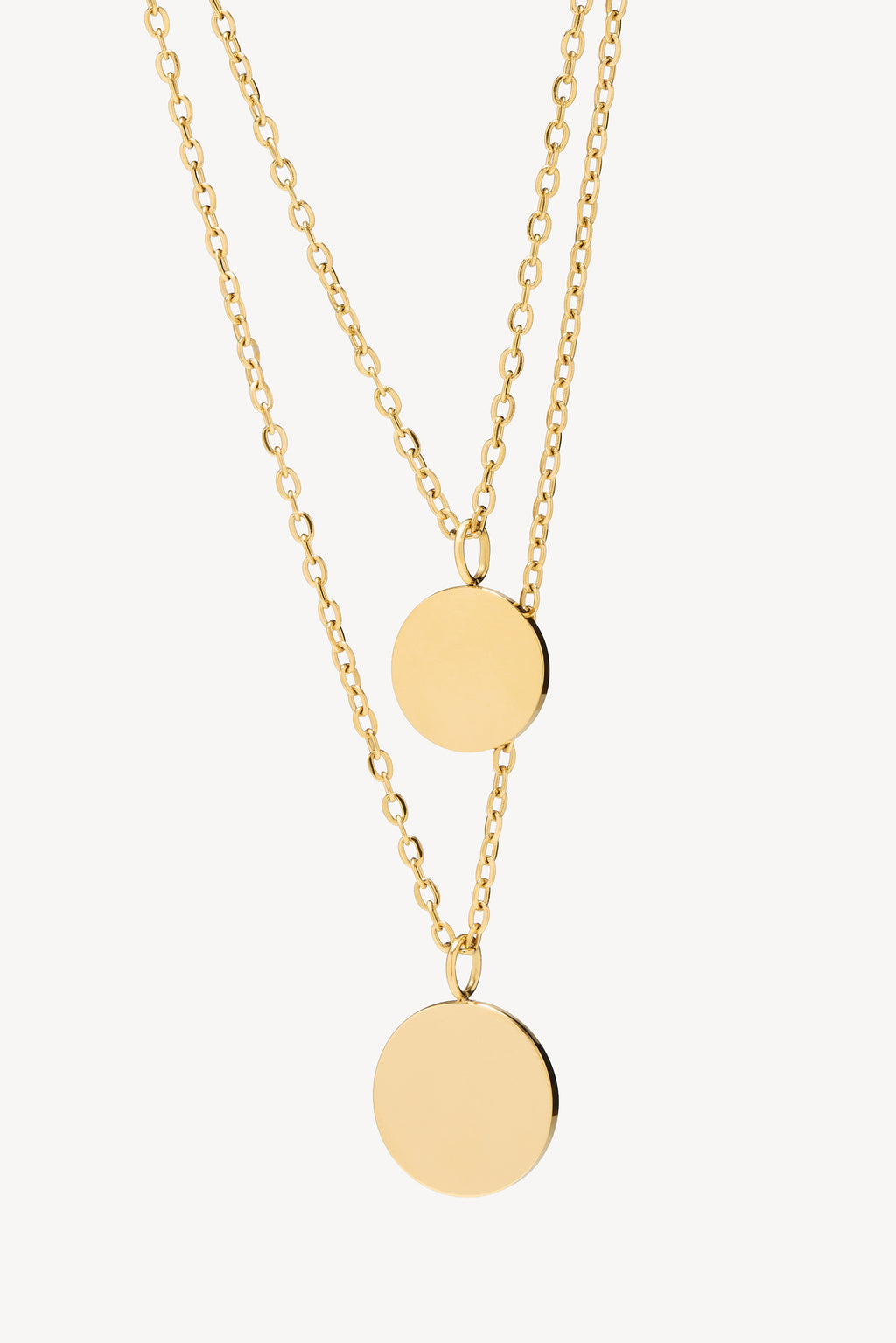 Collar Doble Medalla