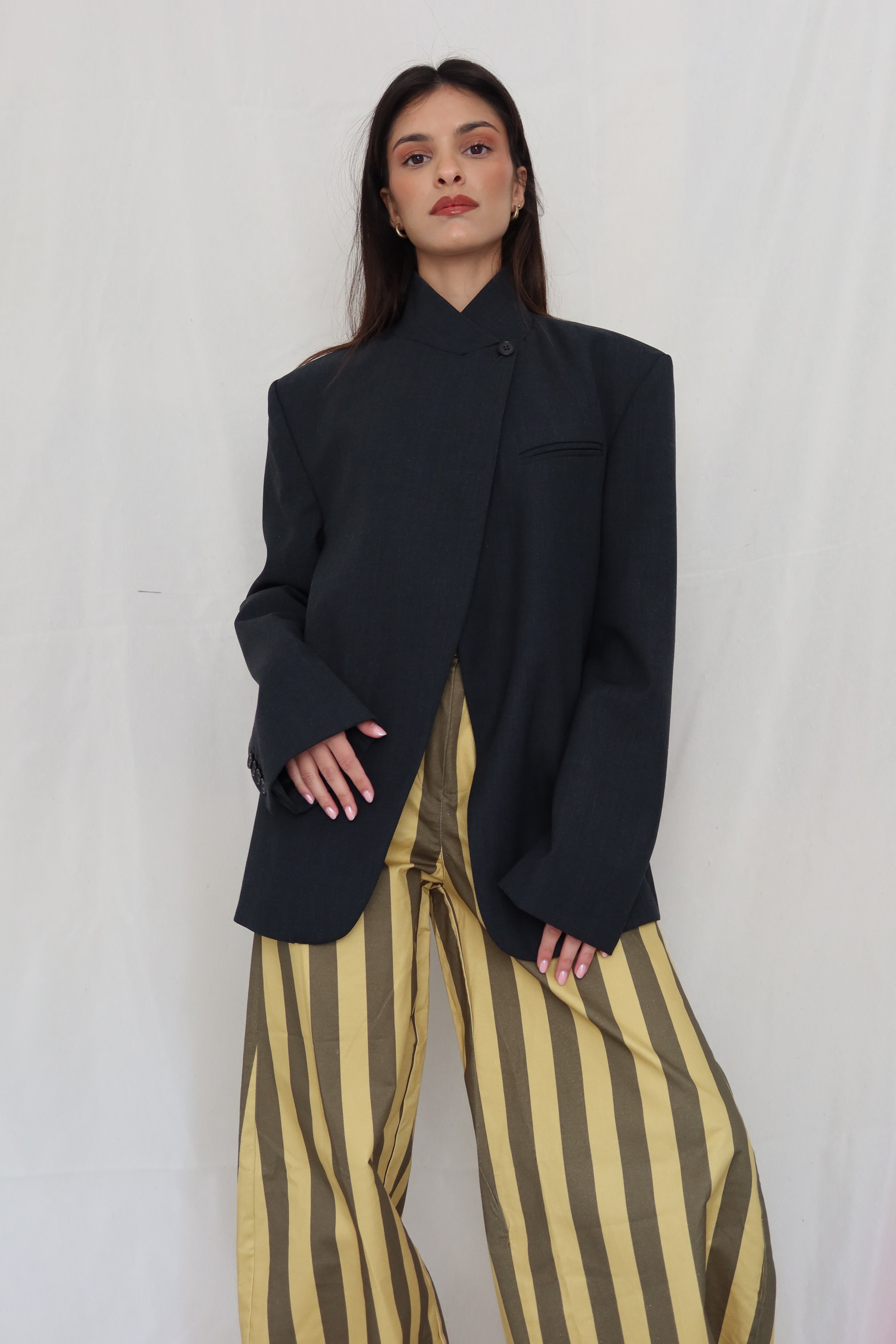 Pantalón Ballon Rayas Yellow