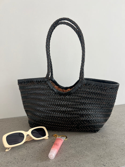 Bolso Piel Trenzado