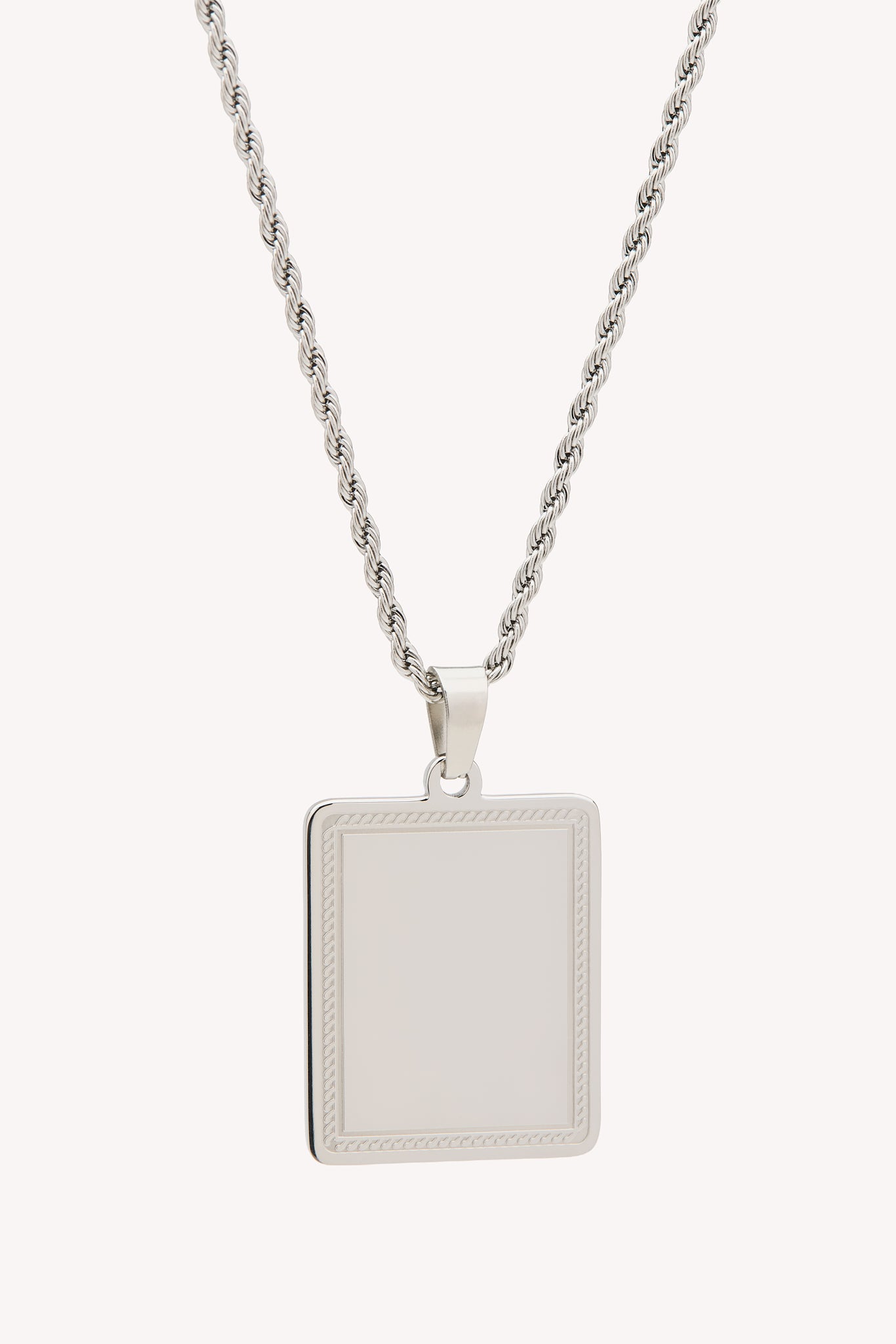 Collar Chapa Personalizable