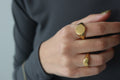 Anillo Sello Gold Personalizable