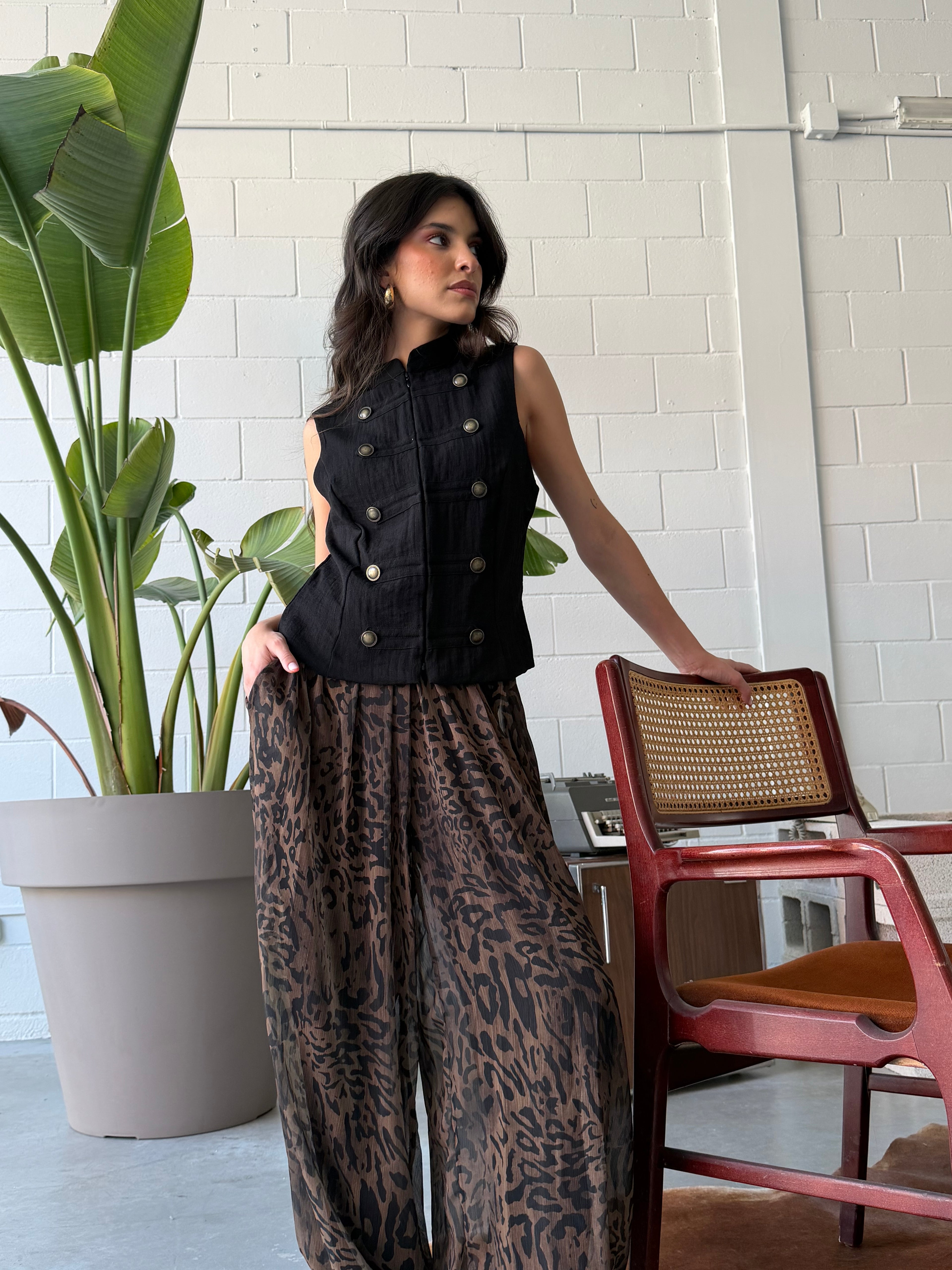 Pantalón Leopardo