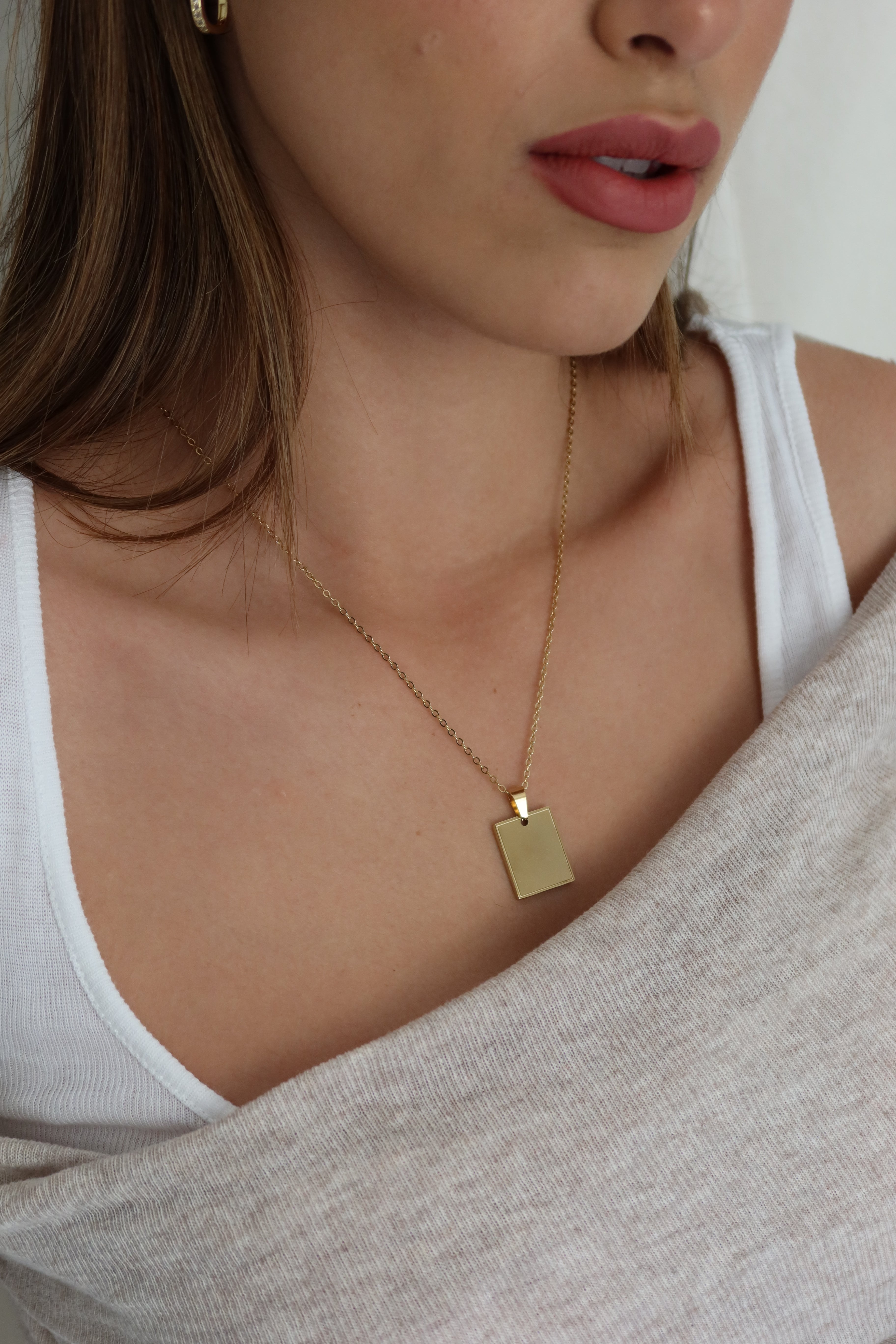 Collar Cuadrado Personalizable