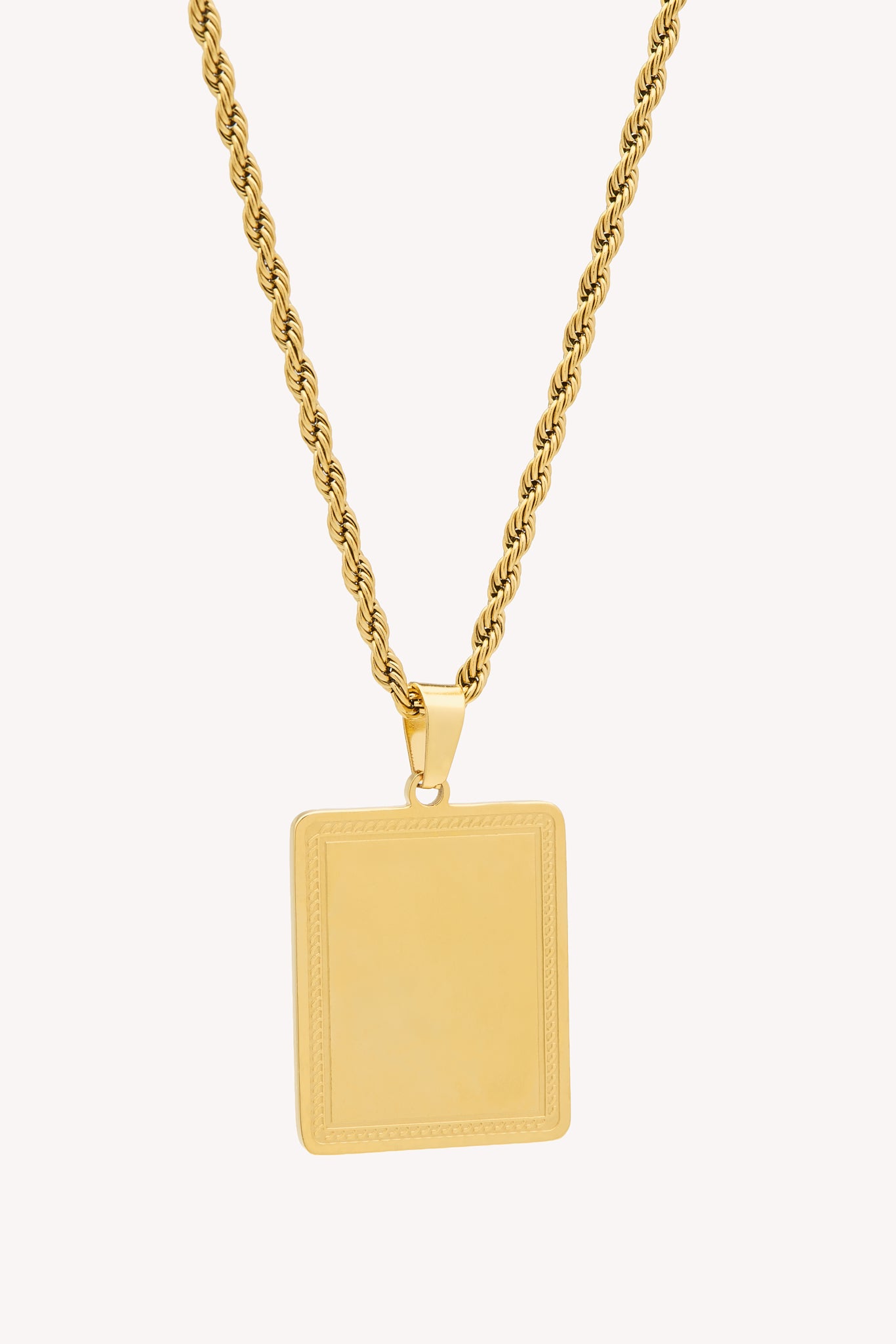 Collar Chapa Personalizable