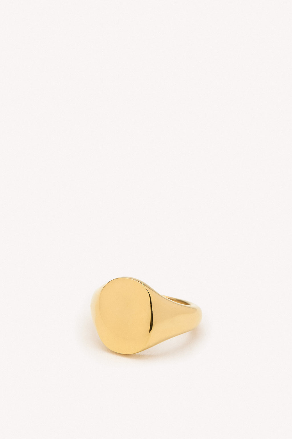 Anillo Oval Meñique Personalizable