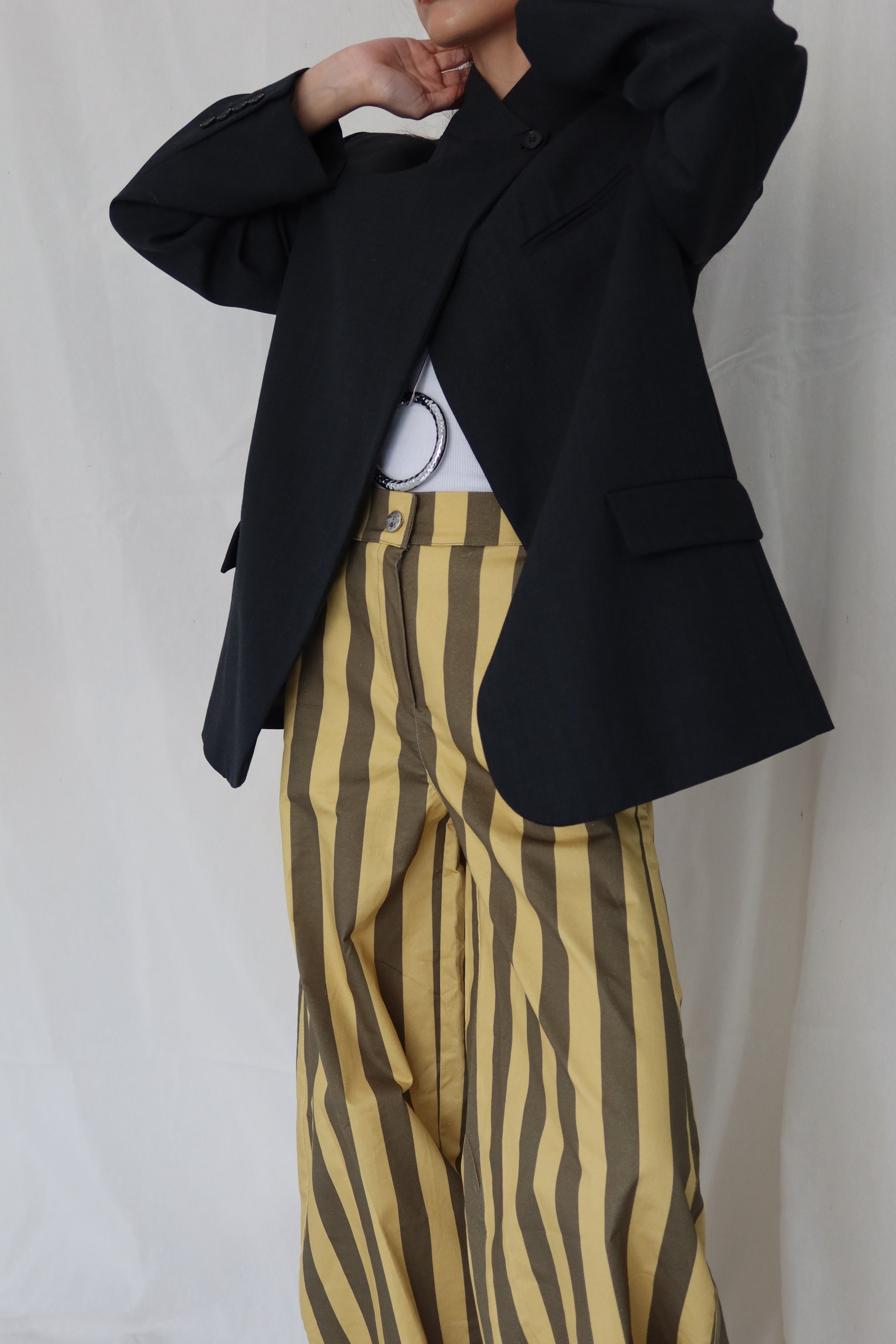 Pantalón Ballon Rayas Yellow