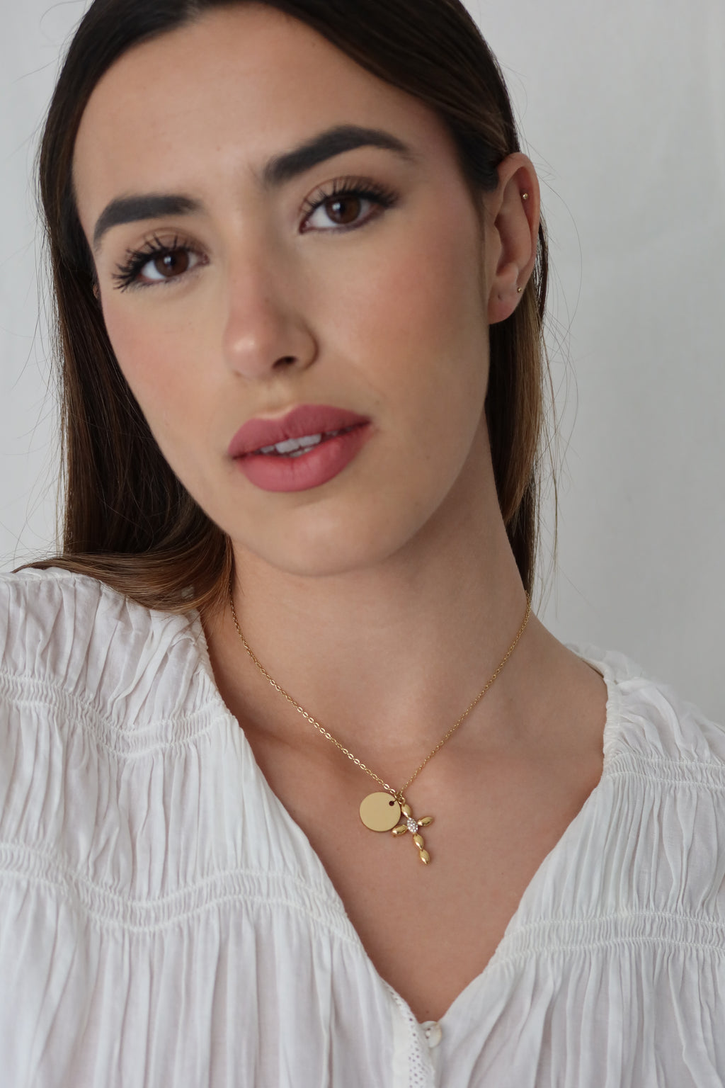 Collar Cruz Personalizable