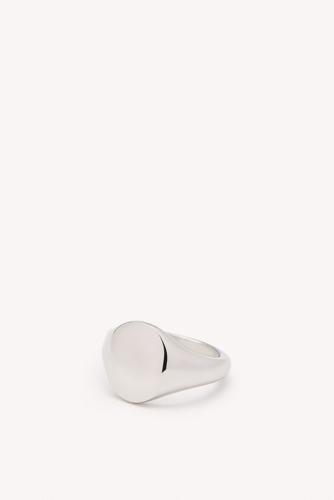 Anillo Oval Meñique Personalizable