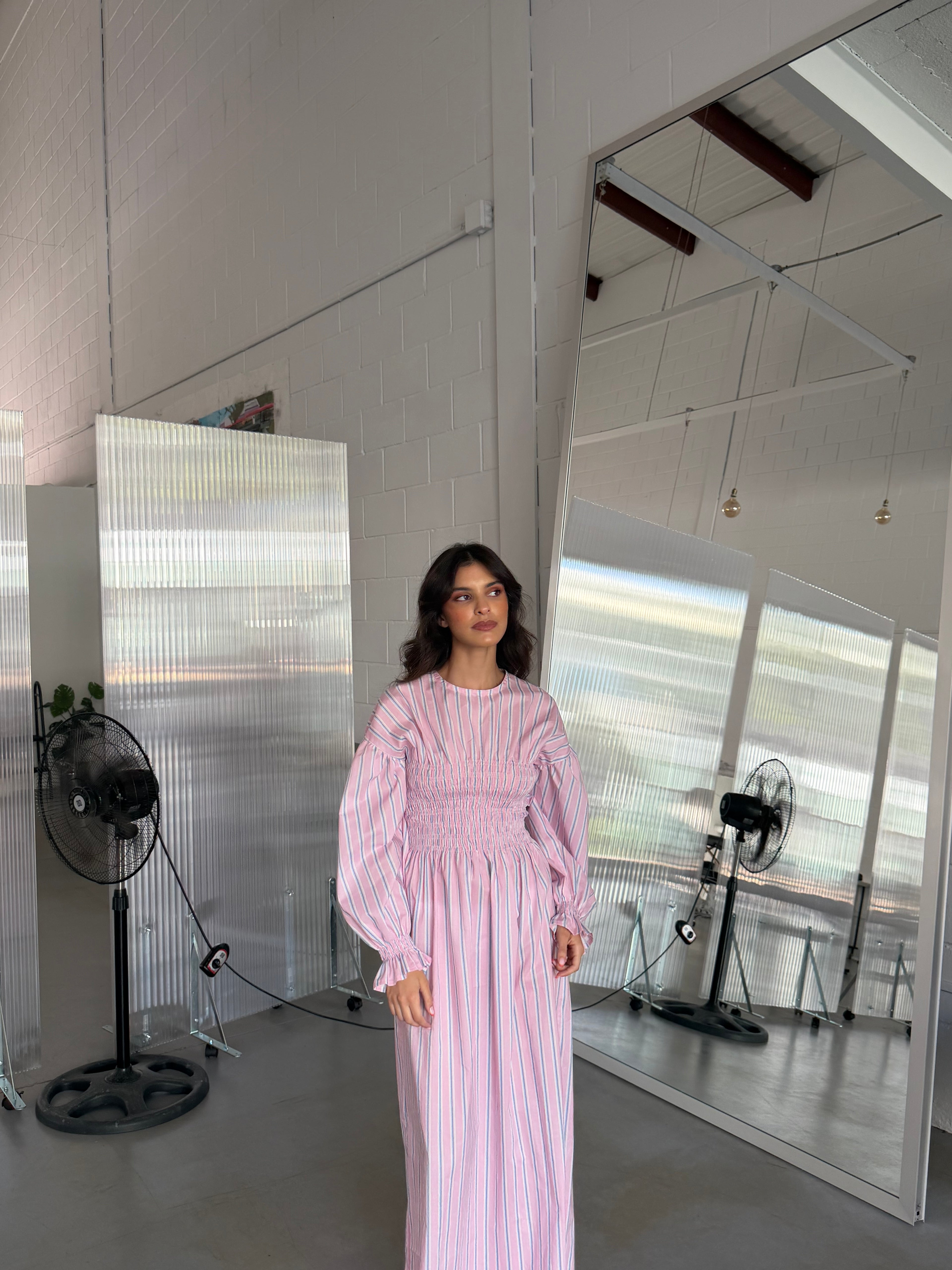 Rolla Dress Ballon Rosa