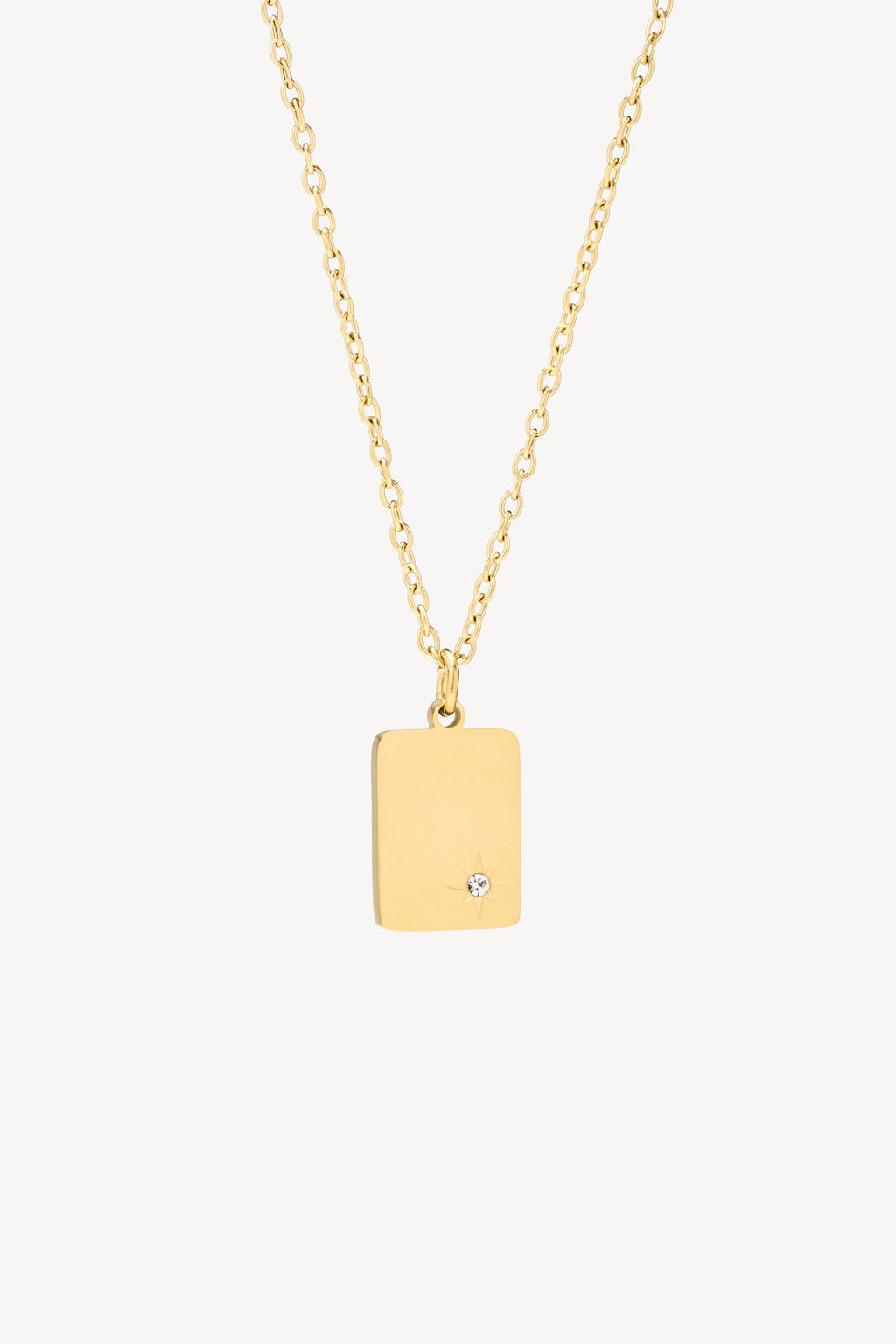 Collar Chapa Circonita