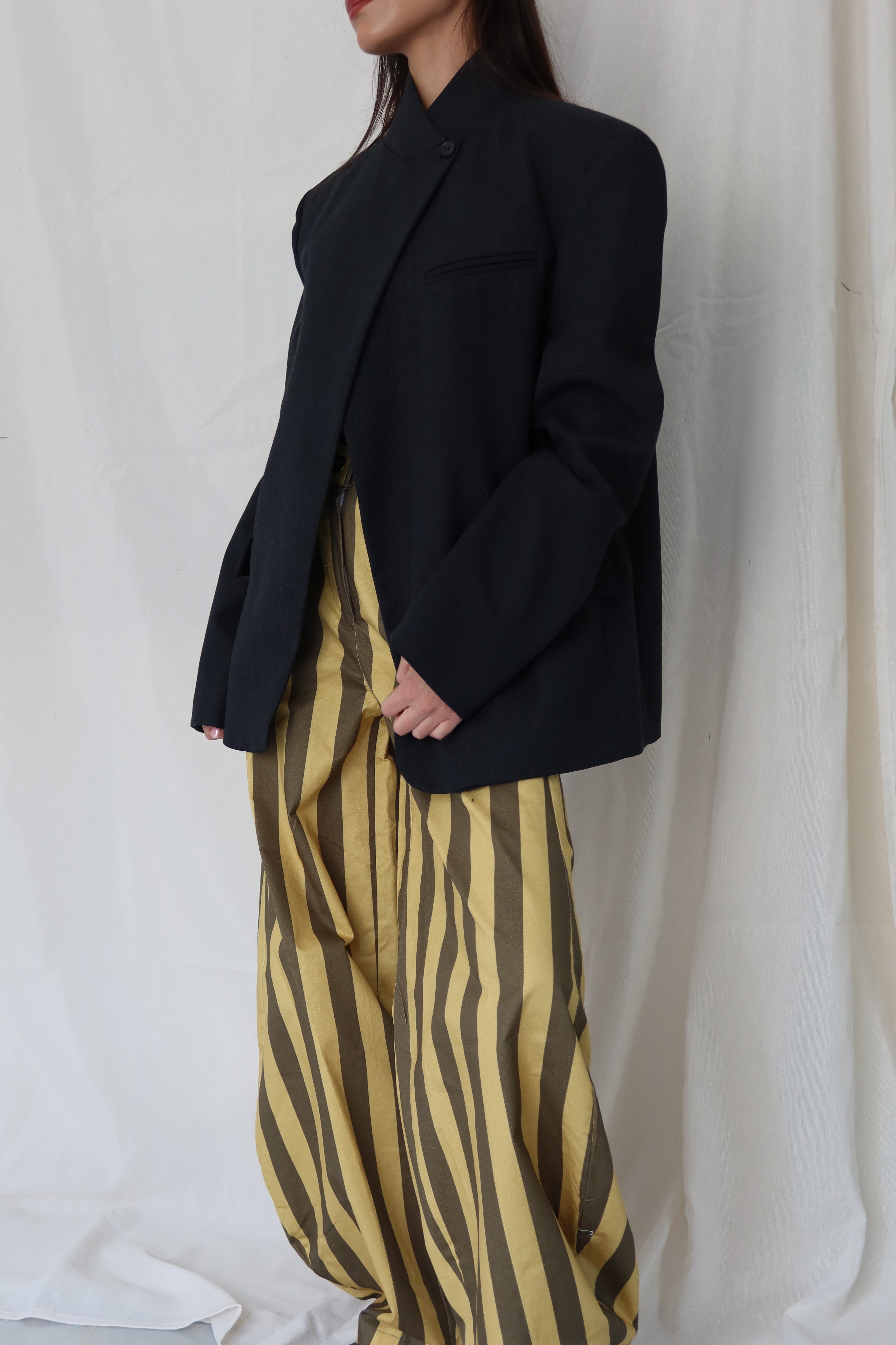 Pantalón Ballon Rayas Yellow