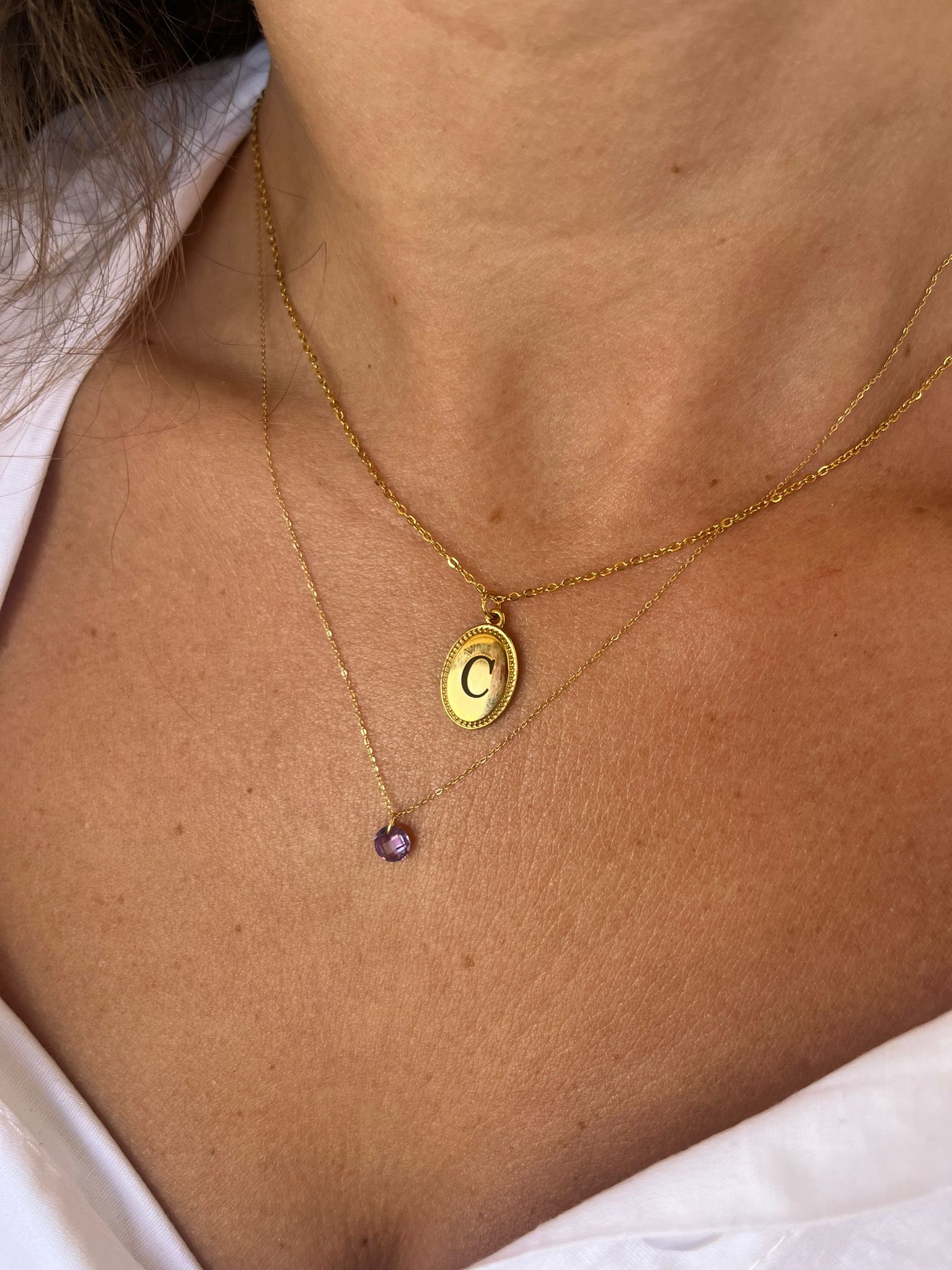 Collar Oval Mini Personalizable