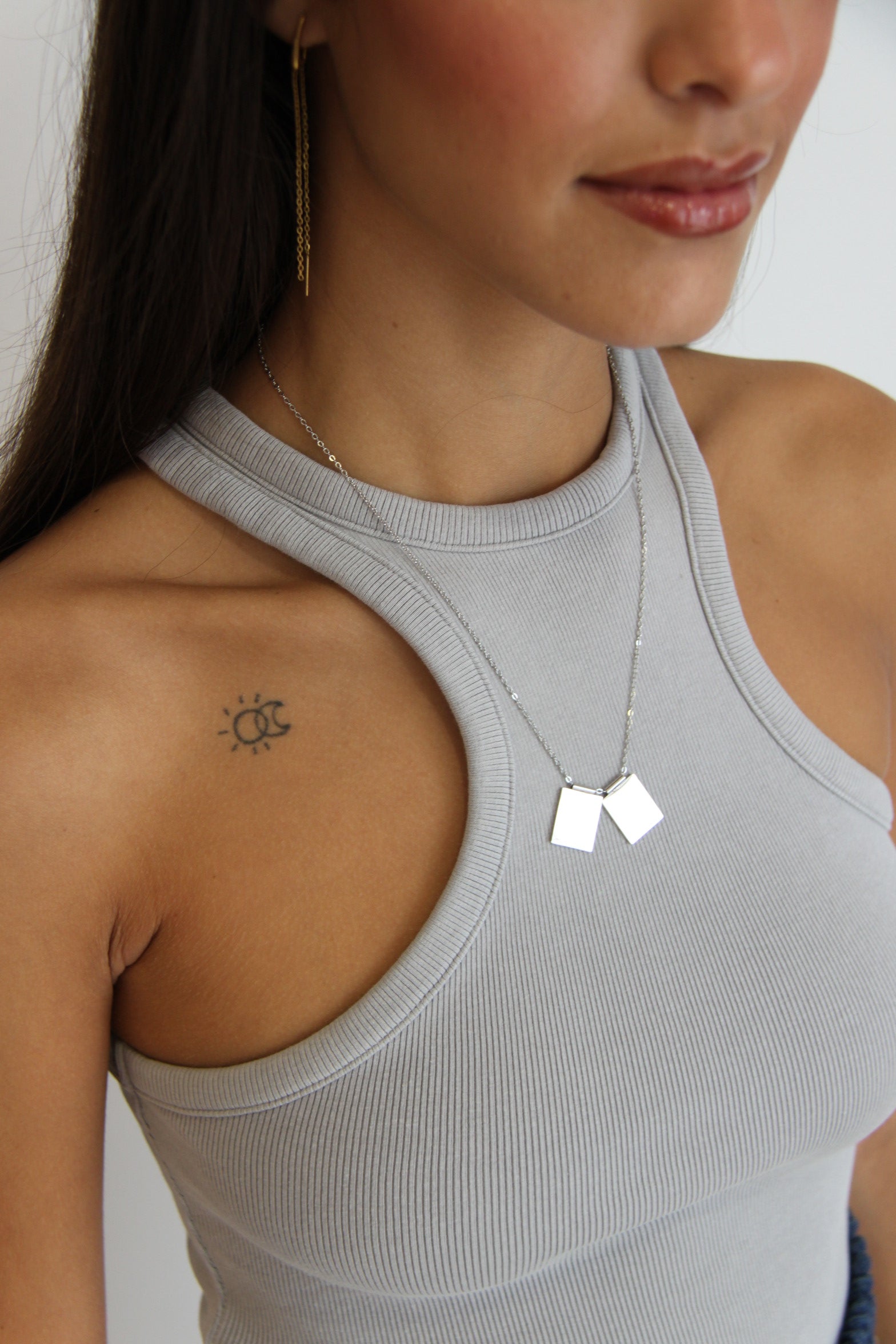 Collar Doble Chapa Personalizable