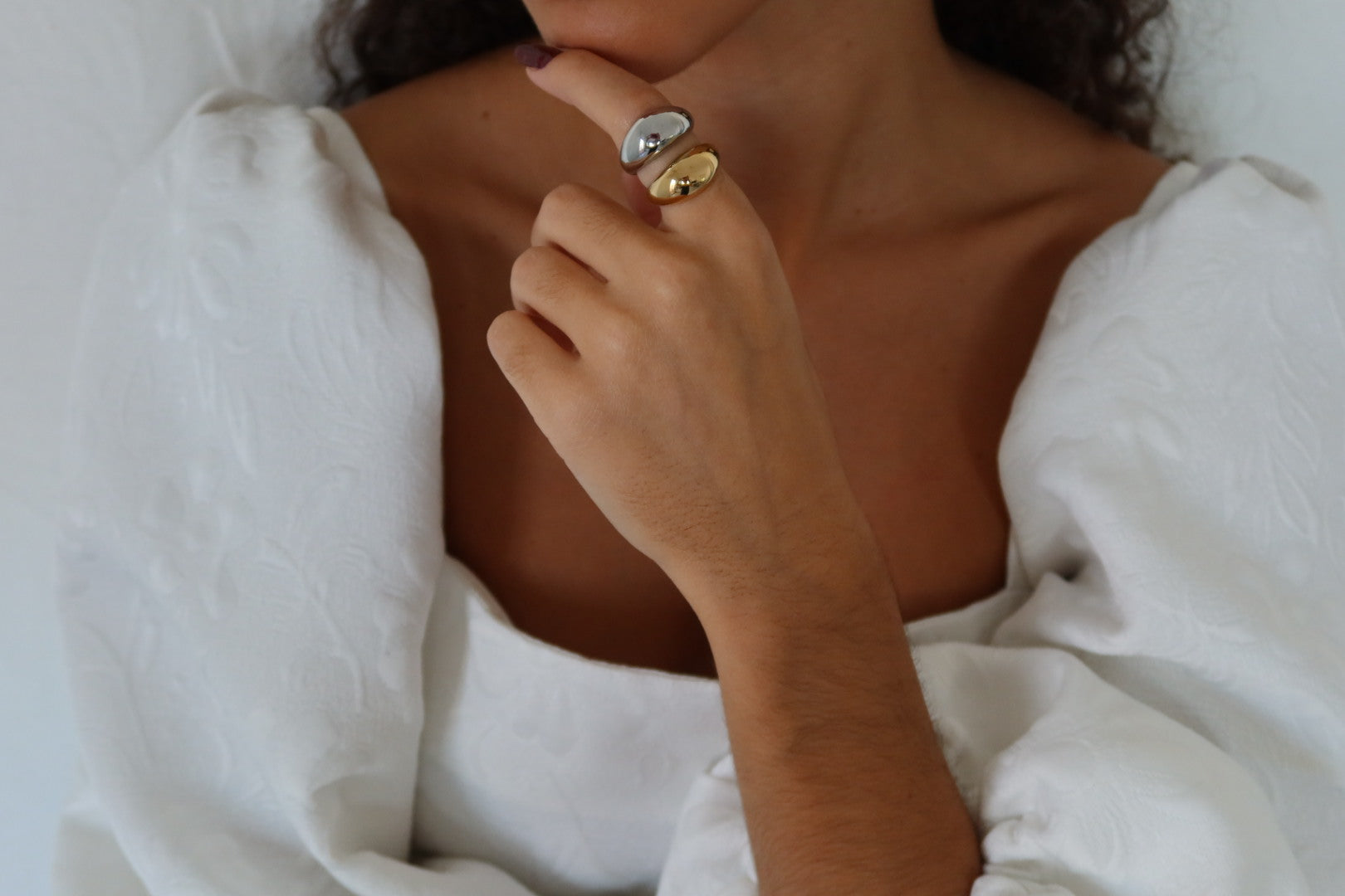 Anillo Clota Bicolor