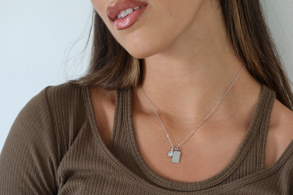 Collar Gota Rectangular