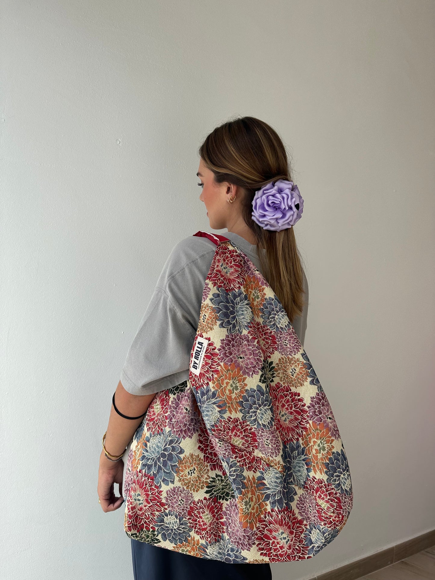 Bolso Saco Flower