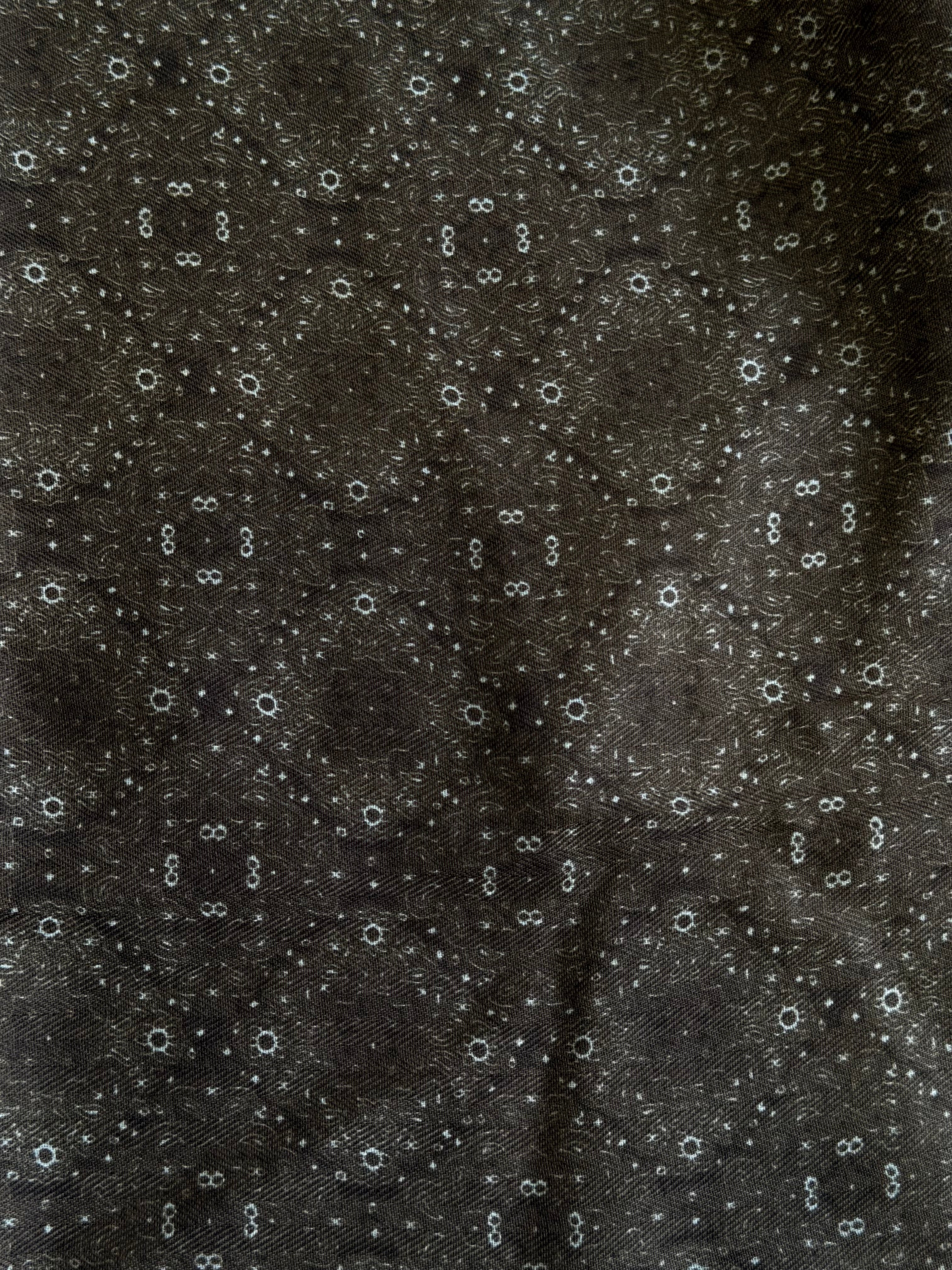 Pañuelo Estampado Marrón