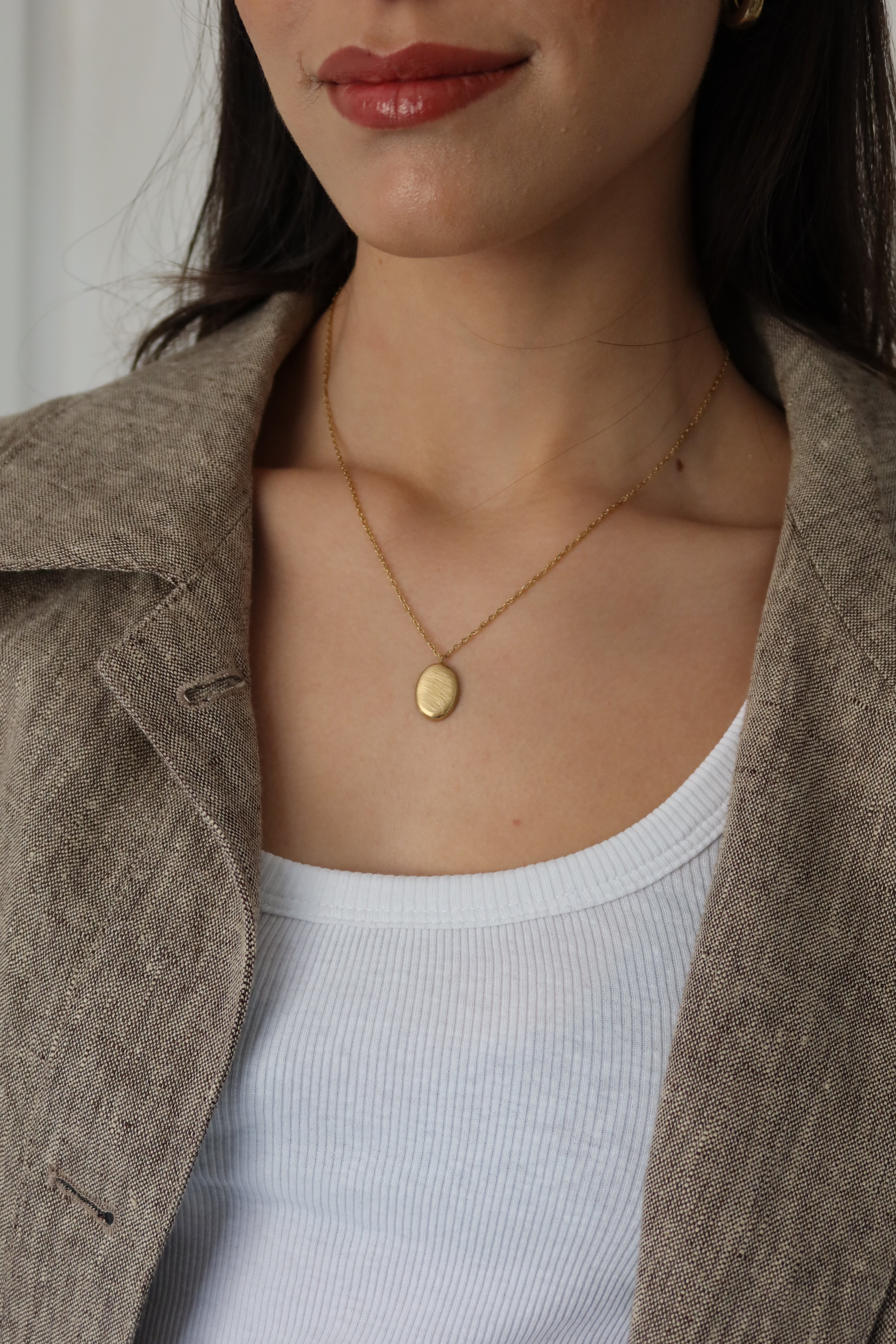 Collar Oval Mini Personalizable