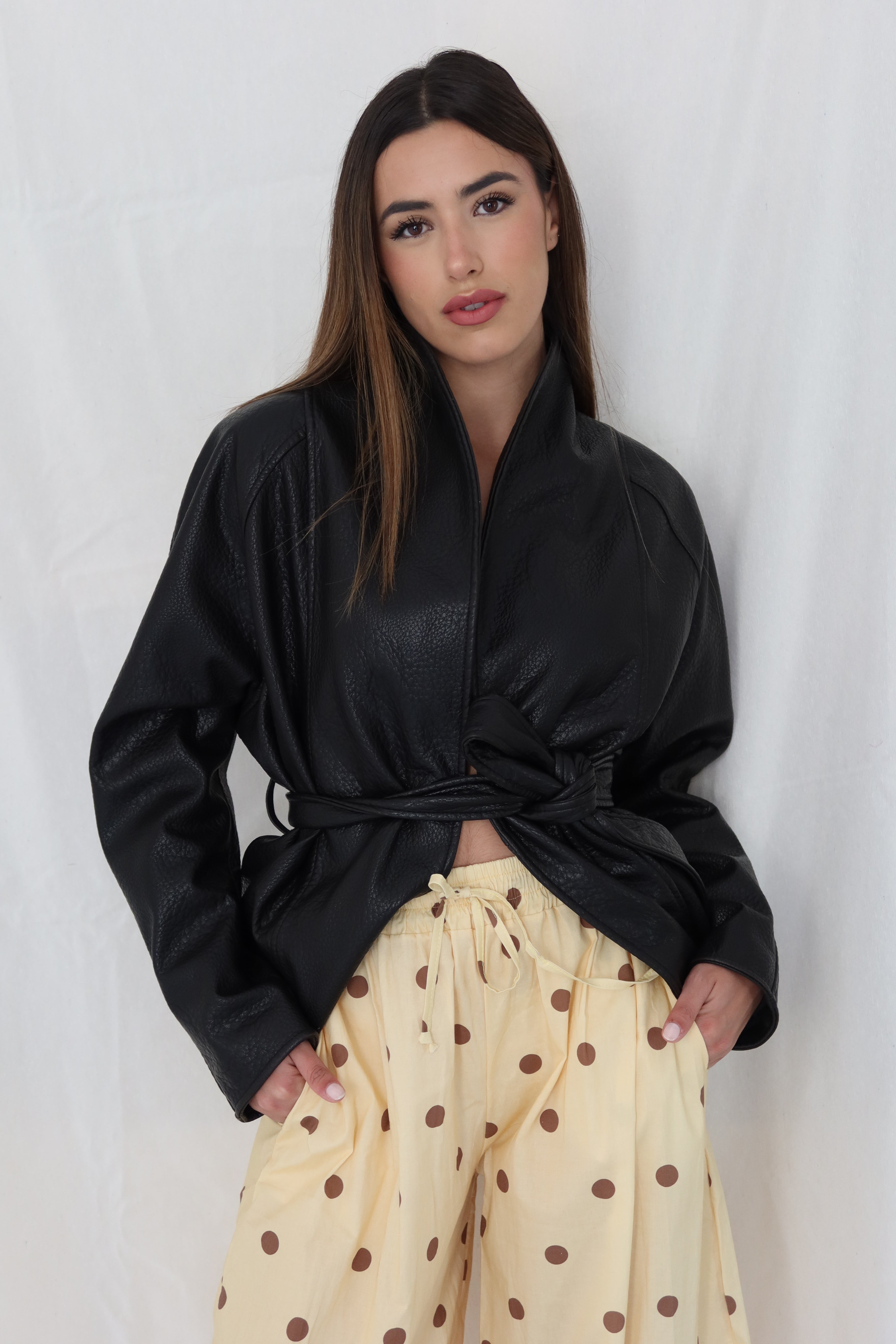 Pantalón bombacho Amarillo