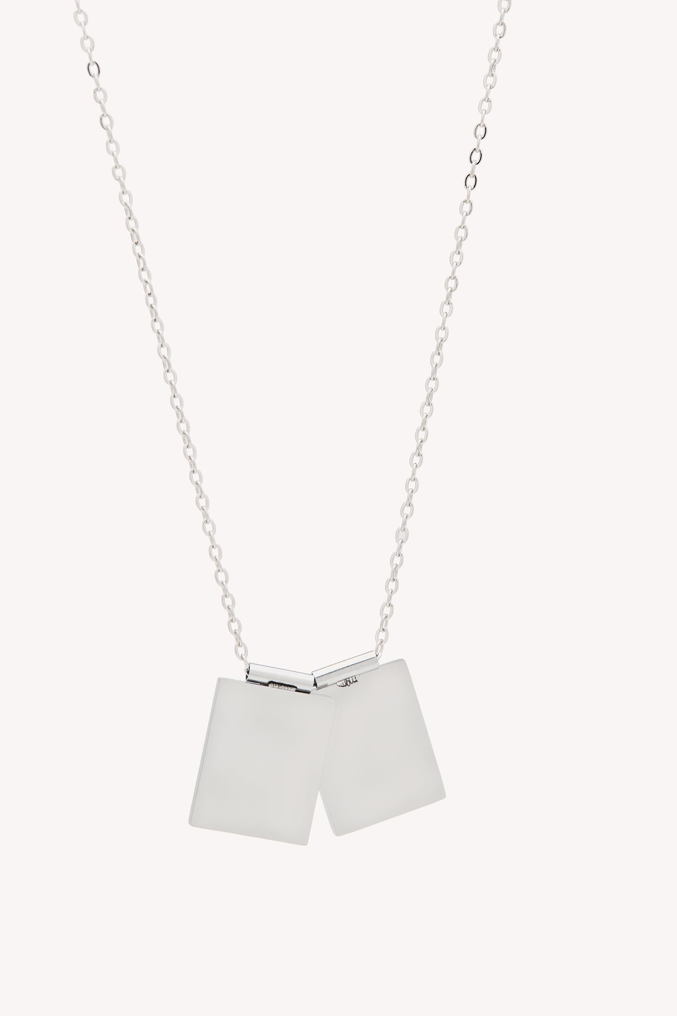 Collar Doble Chapa Personalizable
